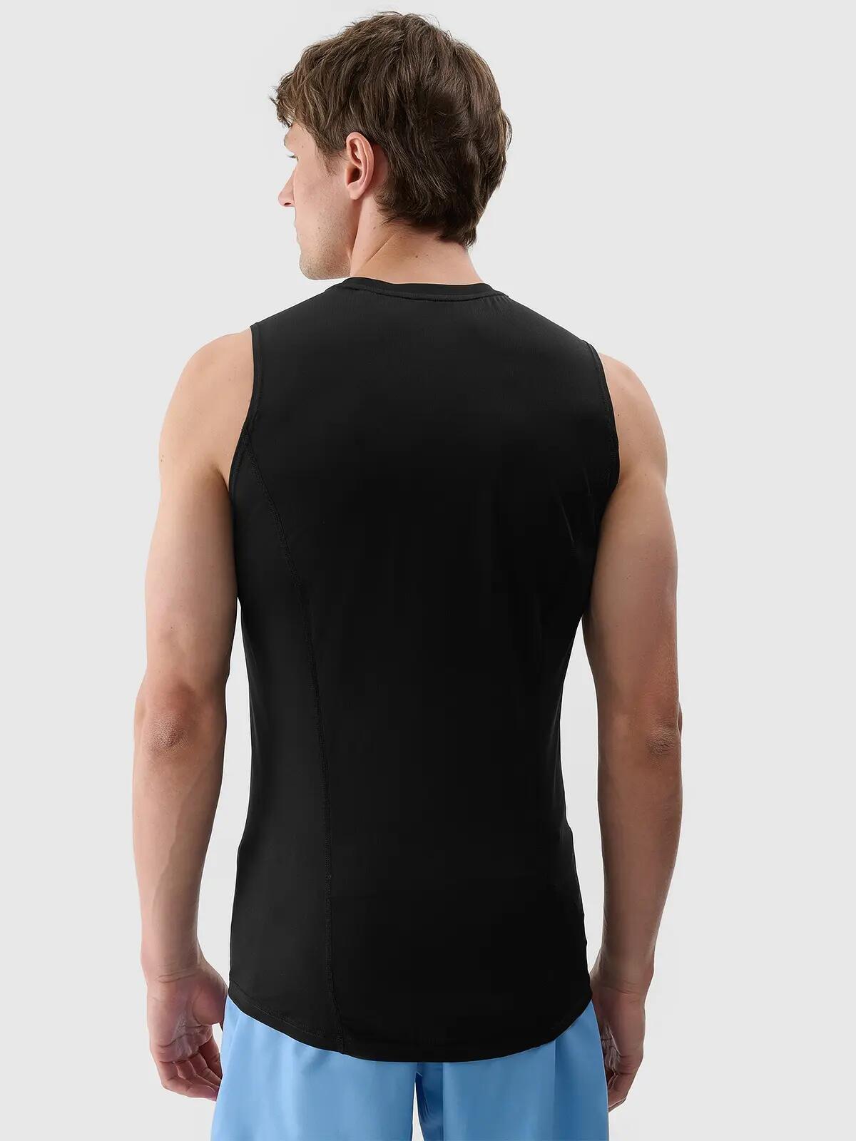 T-SHIRT MĘSKI 4F KOSZULKA TOP TANK SZYBKOSCHNĄCA  TFSLM461 3/6