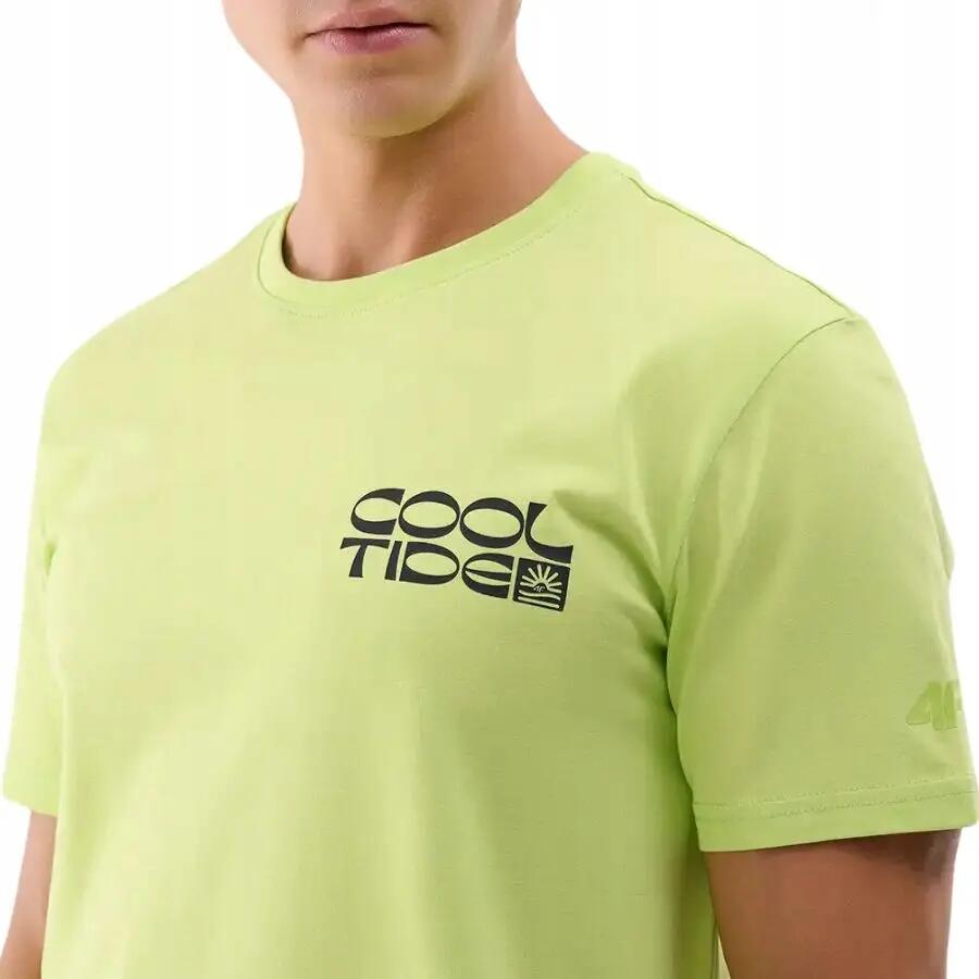 T-SHIRT MĘSKI 4F KOSZULKA BAWEŁNIANA SPORTOWA  M1984 2/3