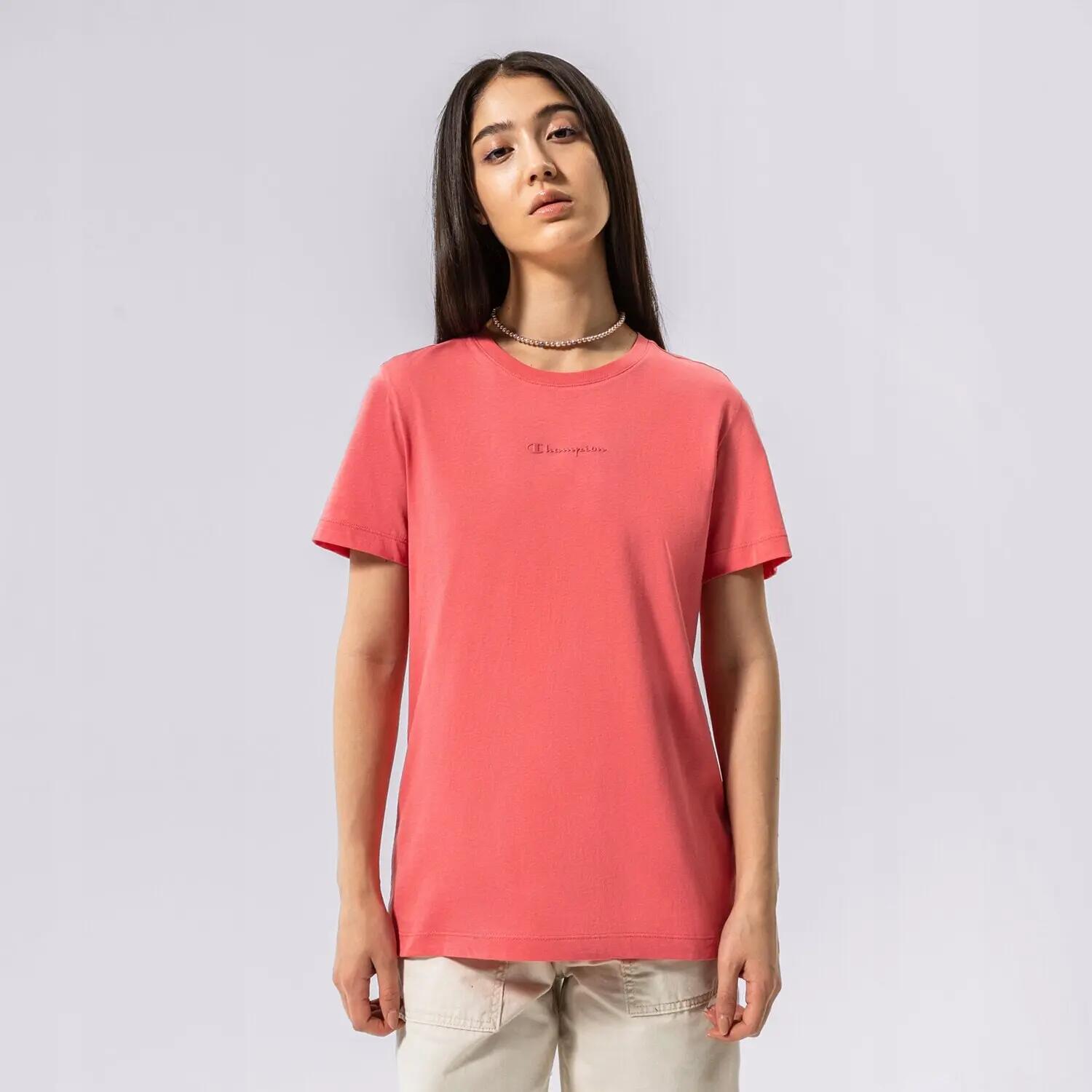 T-SHIRT DAMSKI KOSZULKA CHAMPION-T-SHIRT CREWNECK CROP T-SHIRT 3/5