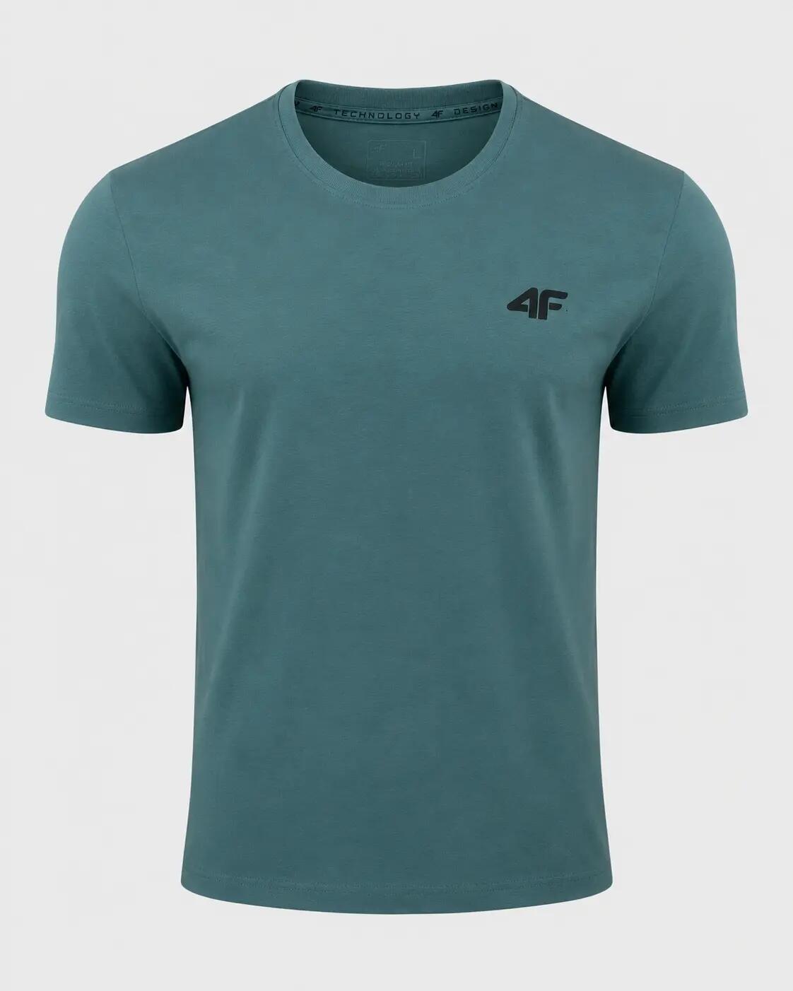 KOSZULKA MĘSKA 4F T-SHIRT BAWEŁNIANY SPORTOWY NA CO DZIEŃ  M2669 SS26 4/6