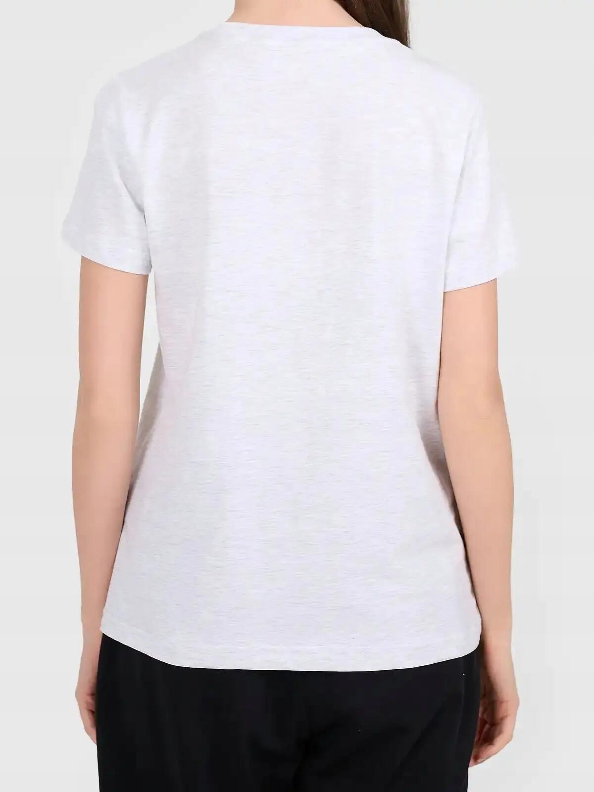 T-SHIRT DAMSKI 4F KOSZULKA SPORTOWA BAWEŁNIANA NA CO DZIEŃ  F3308 SS26 3/4