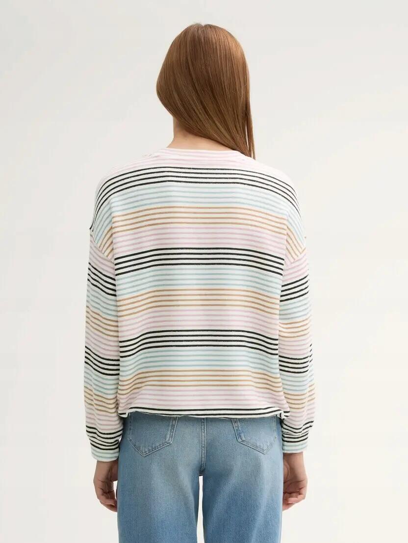 T-SHIRT BLUZKA DAMSKA MULTI COLOR TOM TAILOR 3/9