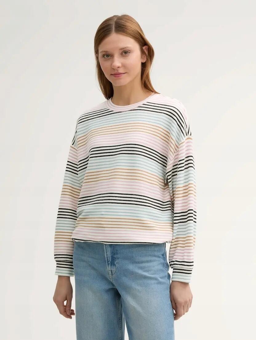 T-SHIRT BLUZKA DAMSKA MULTI COLOR TOM TAILOR 2/9