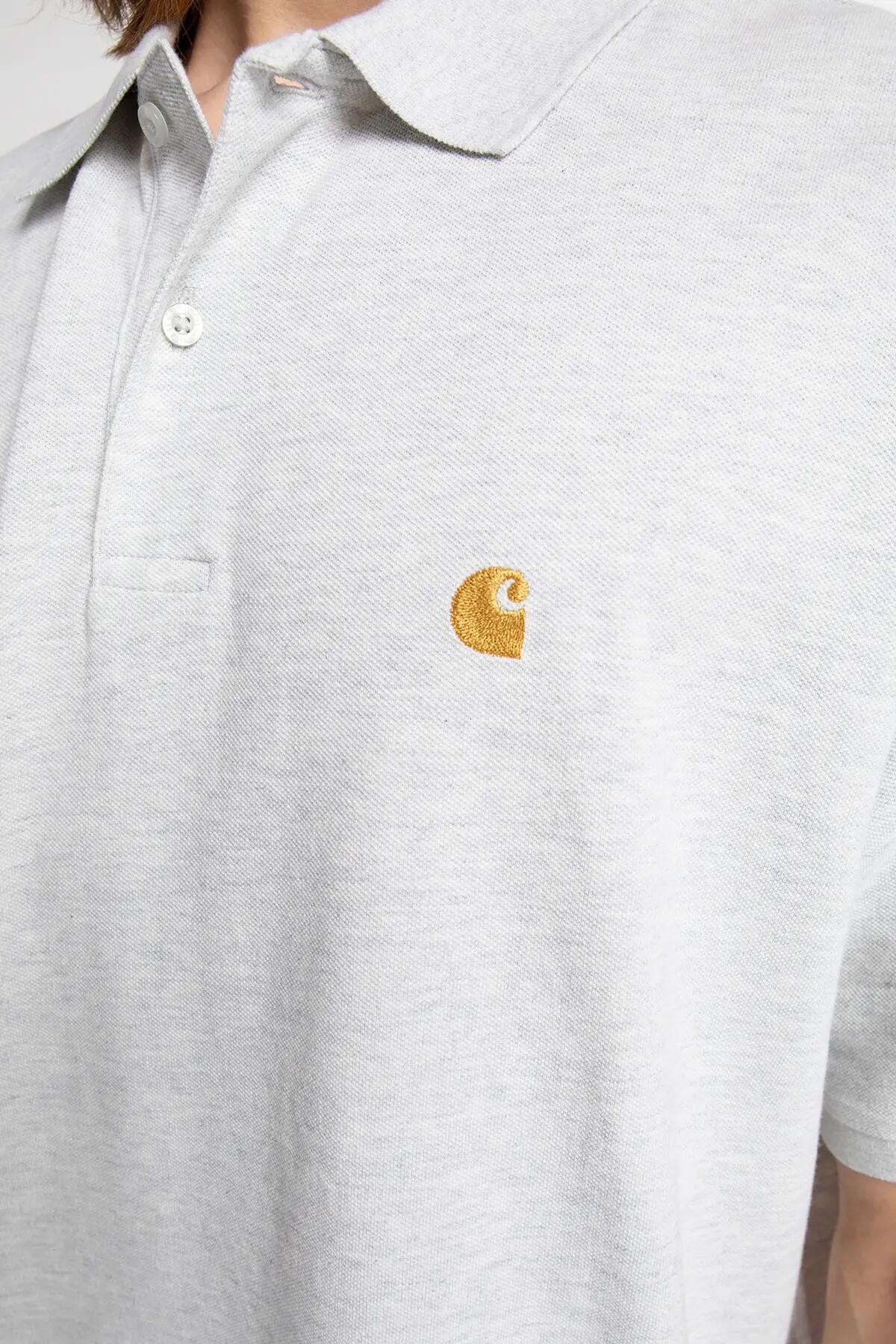 T-SHIRT MĘSKI POLO CARHARTT CHASE PIQUE CW-807-00JXX-XXL 3/5