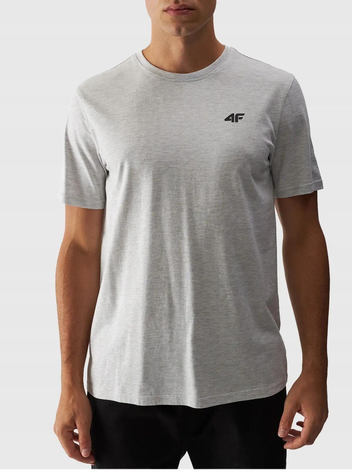 T-SHIRT MĘSKI 4F XXL KOSZULKA BAWEŁNIANA BASIC TTSHM1843 2/3