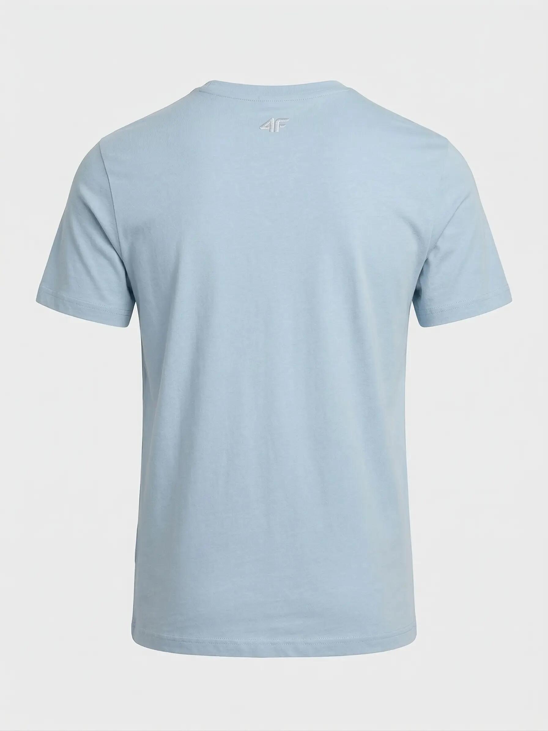 KOSZULKA NA CO DZIEŃ T-SHIRT MĘSKI 4F KOLEKCJA LIMITOWANA  M3947 SS26 3/4