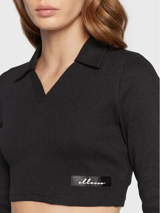 KOSZULKA DAMSKA ELLESSE Z DŁUGIM RĘKAWEM BLUZKA TOP CROP LONG 4/6