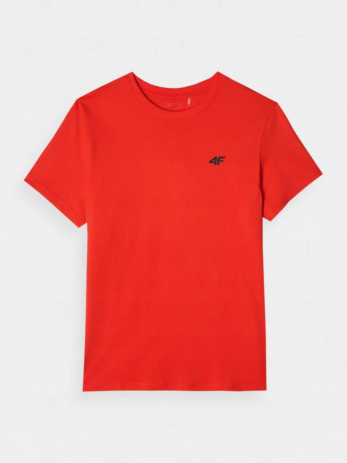 T-SHIRT MĘSKI 4F KOSZULKA BAWEŁNIANA SPORTOWA  TTSHM2256 6/7