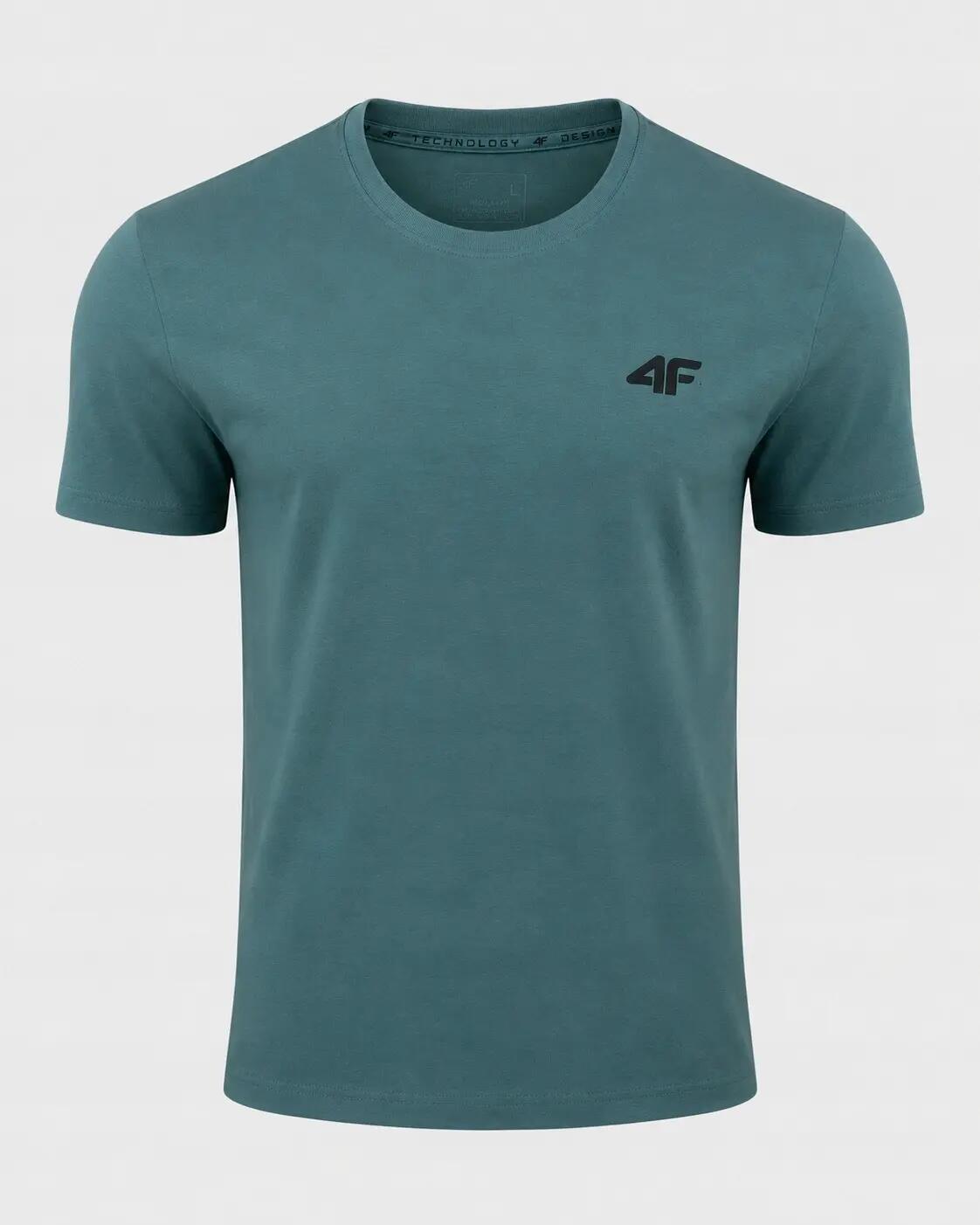 KOSZULKA MĘSKA 4F T-SHIRT BAWEŁNIANY SPORTOWY NA CO DZIEŃ  M2669 SS26 4/6