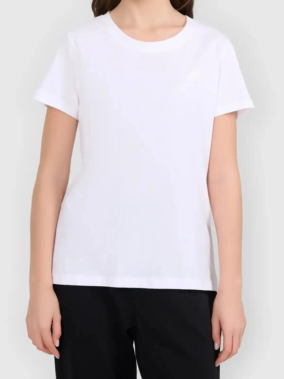 T-SHIRT DAMSKI 4F KOSZULKA SPORTOWA BAWEŁNIANA NA CO DZIEŃ  F3308 SS26 2/5