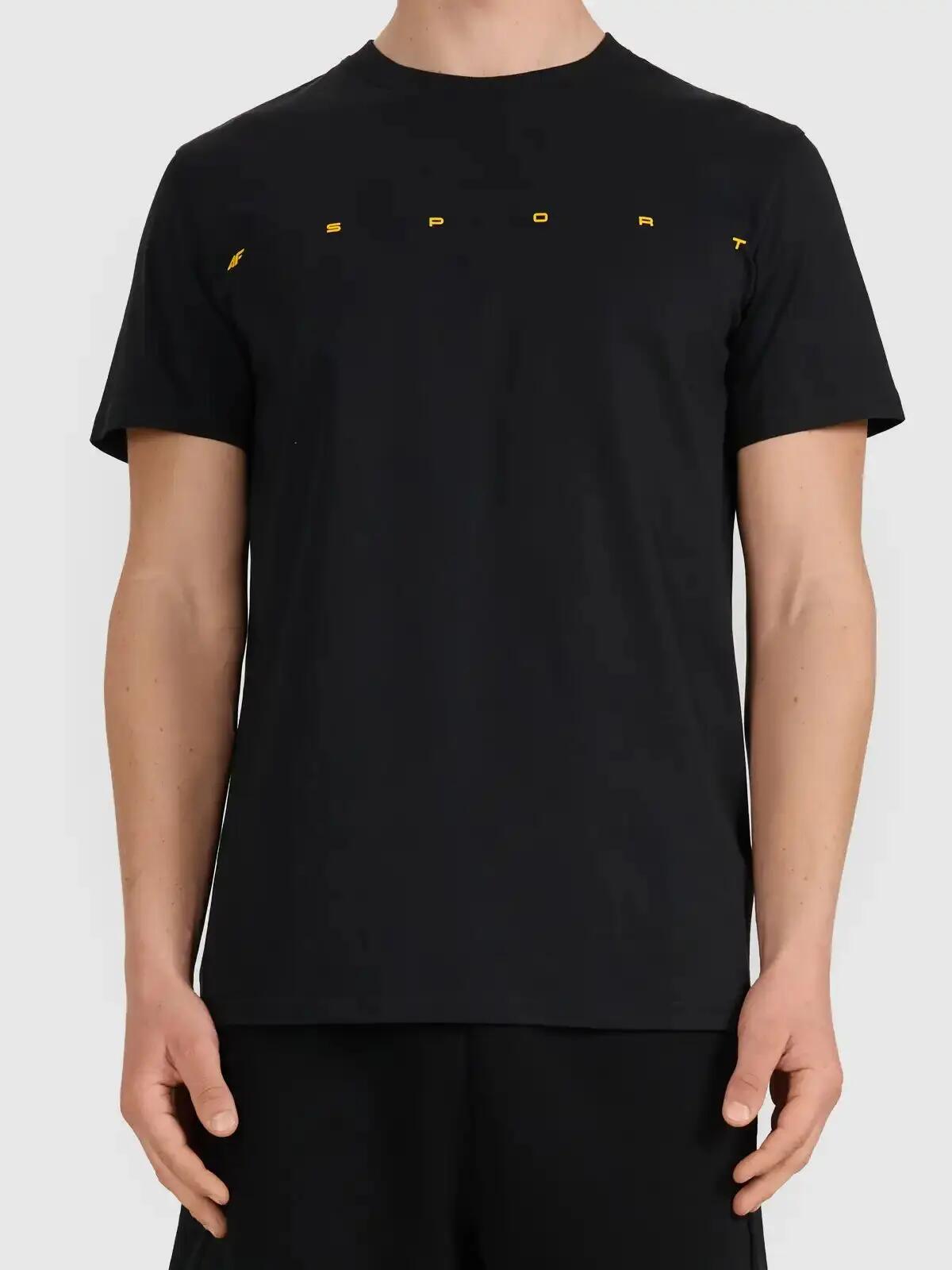 T-SHIRT MĘSKI 4F KOSZULKA BAWEŁNIANA SPORTOWA NA CO DZIEŃ  M2661 SS26 3/11