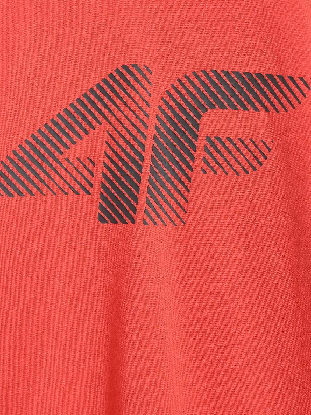T-shirt regular z nadrukiem męski 4F 4FWMM00TTSHM2257 6/7