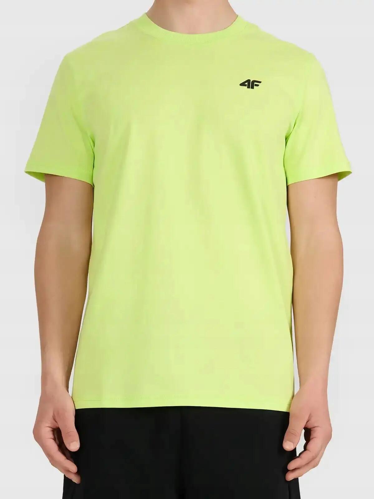T-SHIRT MĘSKI 4F KOSZULKA BAWEŁNIANA SPORTOWA NA CO DZIEŃ  M2669 SS26 2/6