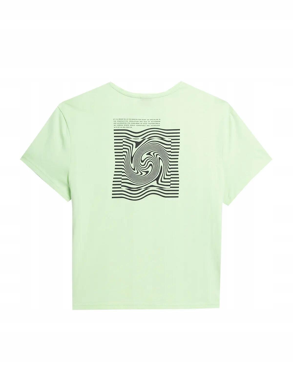 T-SHIRT DAMSKI 4F KOSZULKA SPORTOWA BAWEŁNIANA TTSHF344 8/12