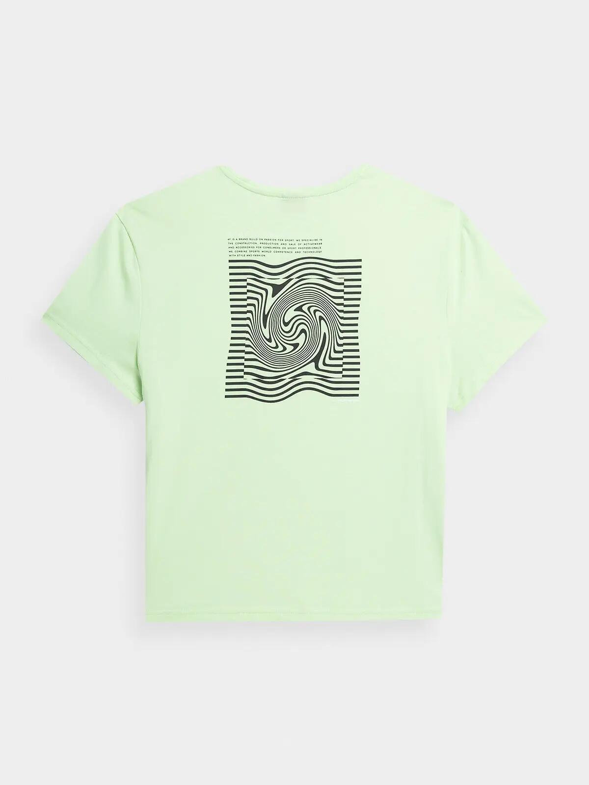 T-SHIRT DAMSKI 4F KOSZULKA SPORTOWA BAWEŁNIANA TTSHF344 6/12