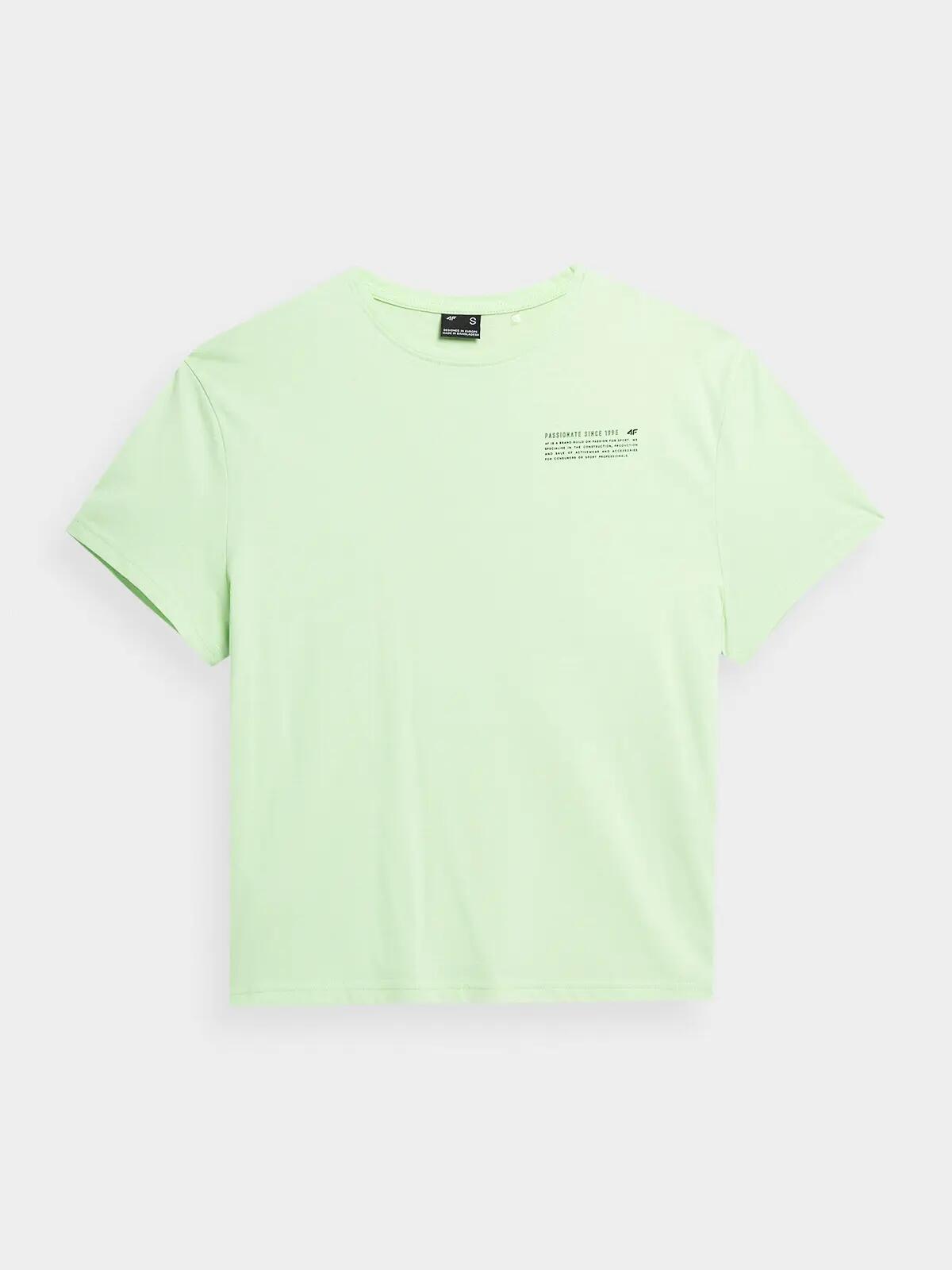 T-SHIRT DAMSKI 4F KOSZULKA SPORTOWA BAWEŁNIANA TTSHF344 5/12