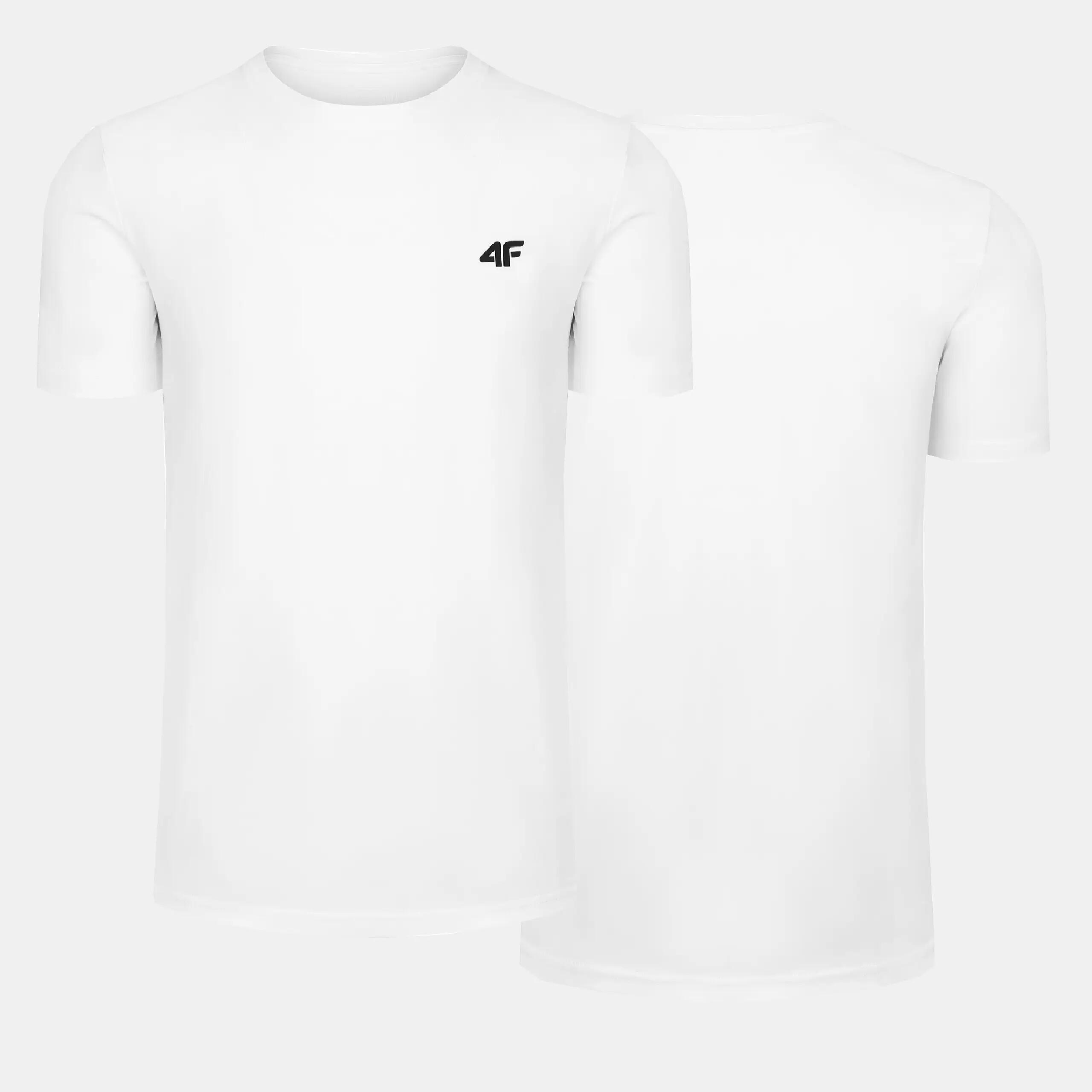 T-SHIRT MĘSKI 4F KOSZULKA BAWEŁNIANA SPORTOWA  TTSHM2256 6/7
