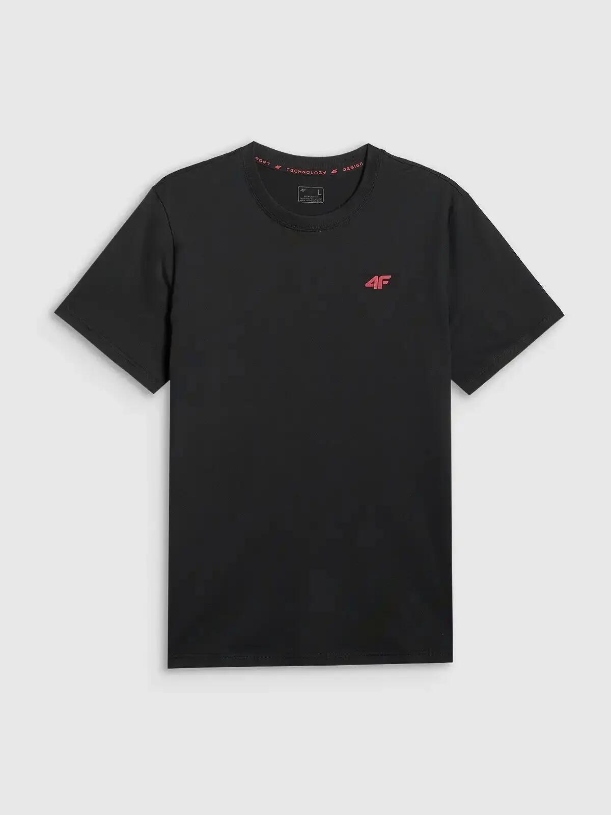T-SHIRT MĘSKI 4F KOSZULKA BAWEŁNIANA SPORTOWA  TTSHM3341 SS26 5/7