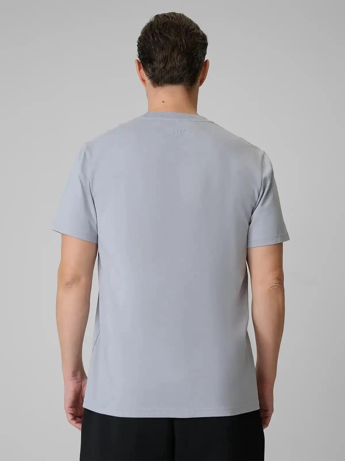 T-SHIRT MĘSKI 4F KOSZULKA BAWEŁNIANA SPORTOWA NA CO DZIEŃ  M2661 SS26 7/10