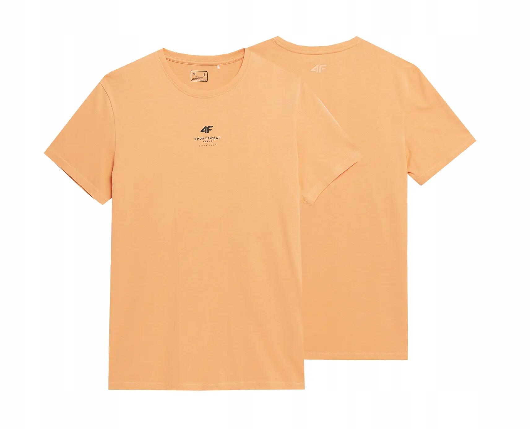 KOSZULKA MĘSKA 4F SPORTOWA T-SHIRT BAWEŁNIANY TTSHM363 5/6