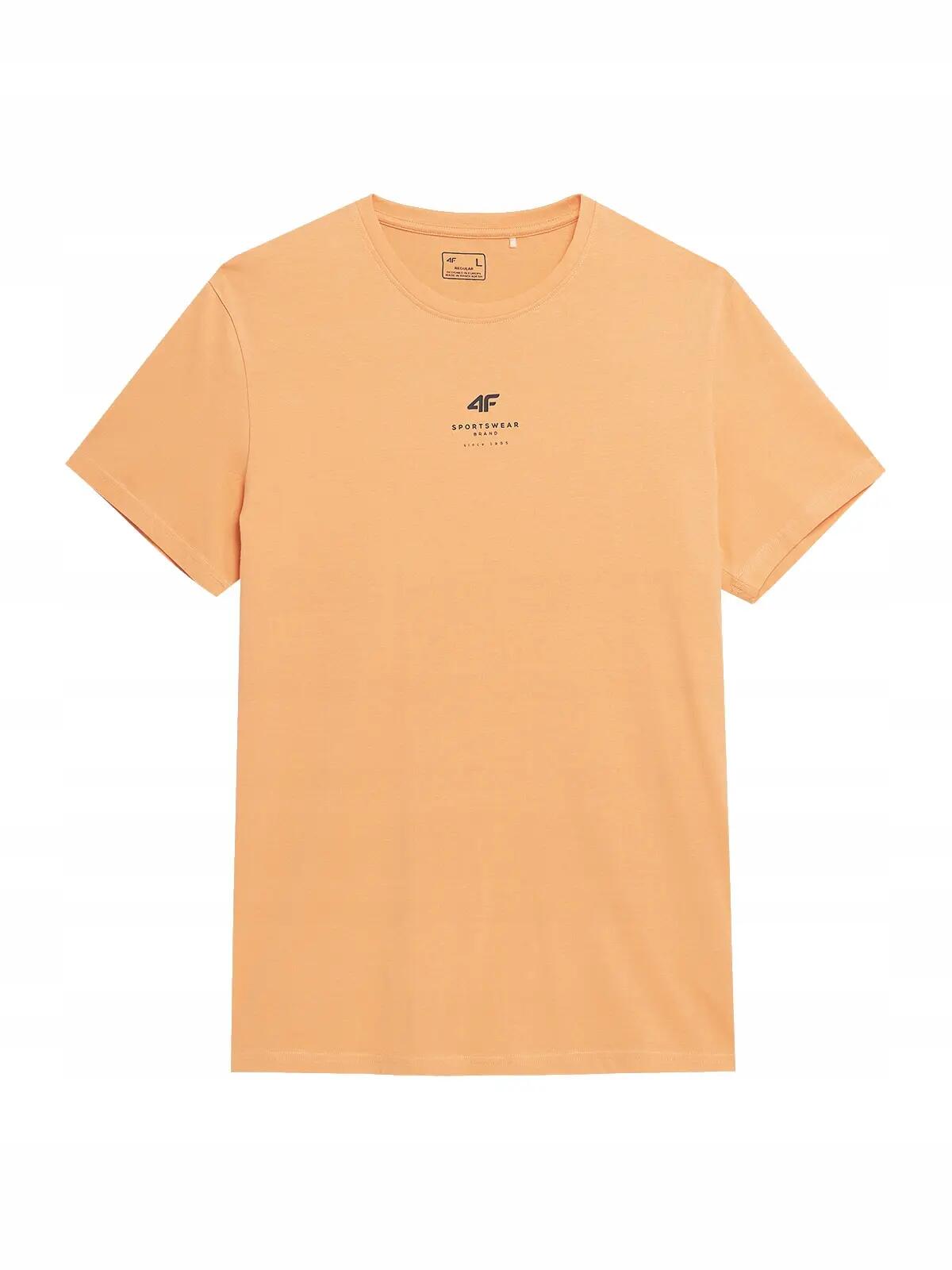 KOSZULKA MĘSKA 4F SPORTOWA T-SHIRT BAWEŁNIANY TTSHM363 2/6