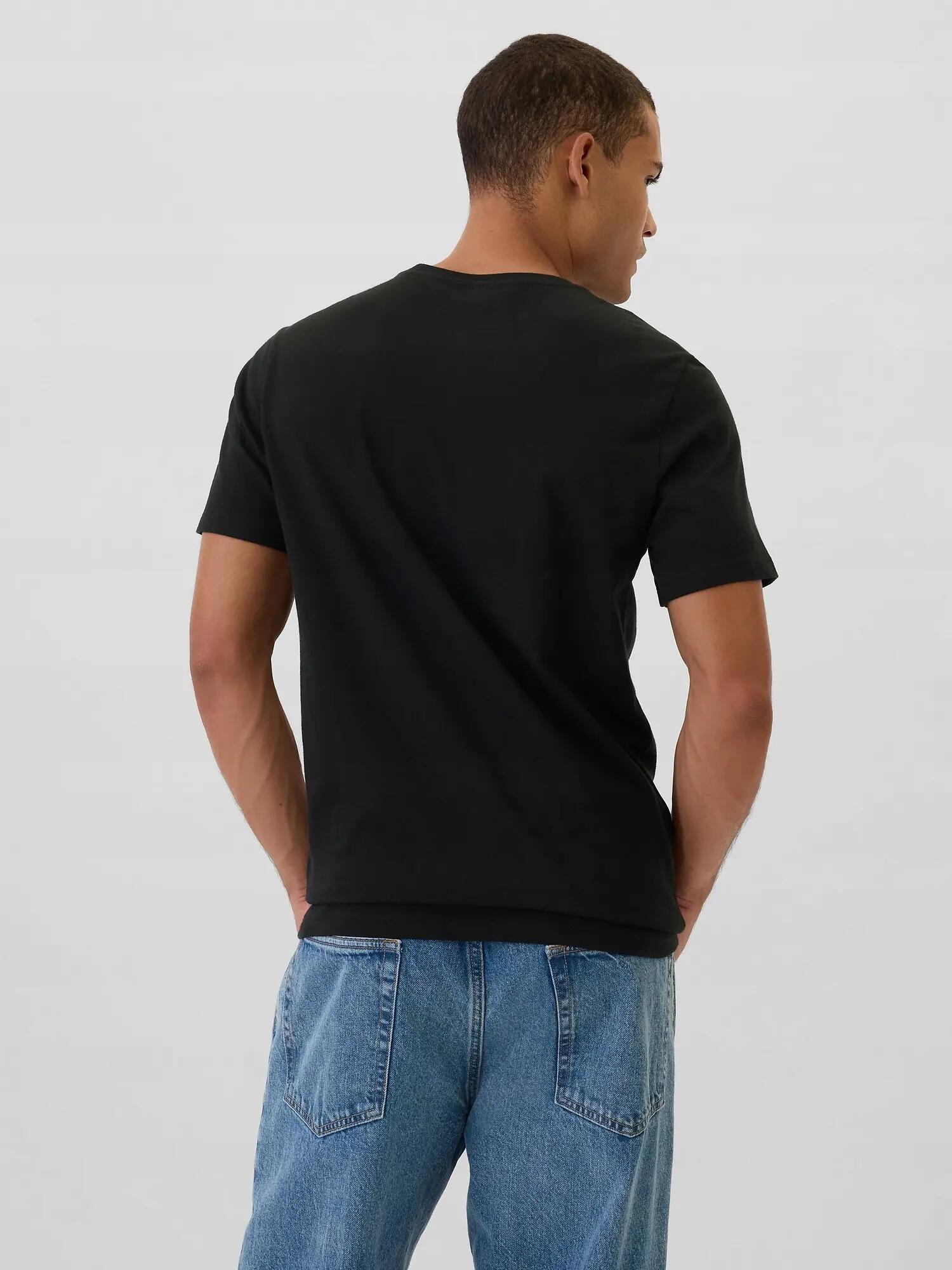 T-SHIRT MĘSKI GAP KOSZULKA 502022-02-XS 2/7