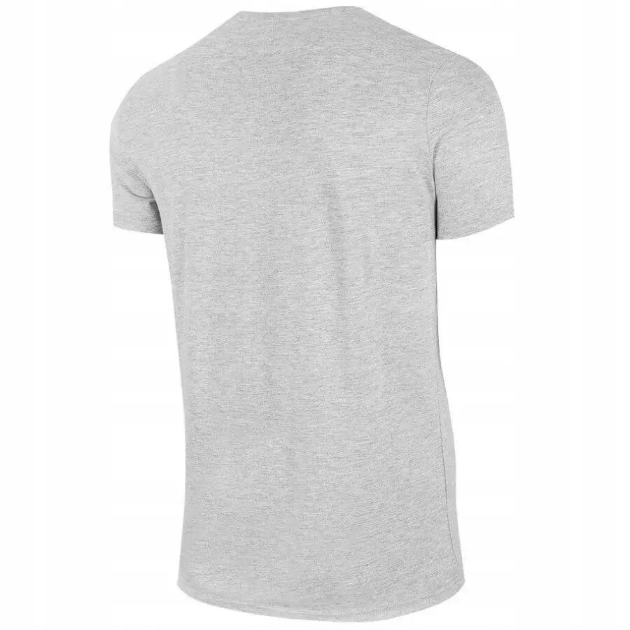 T-SHIRT MĘSKI 4F KOSZULKA BAWEŁNIANA SPORTOWA TTSHM1154 3/4