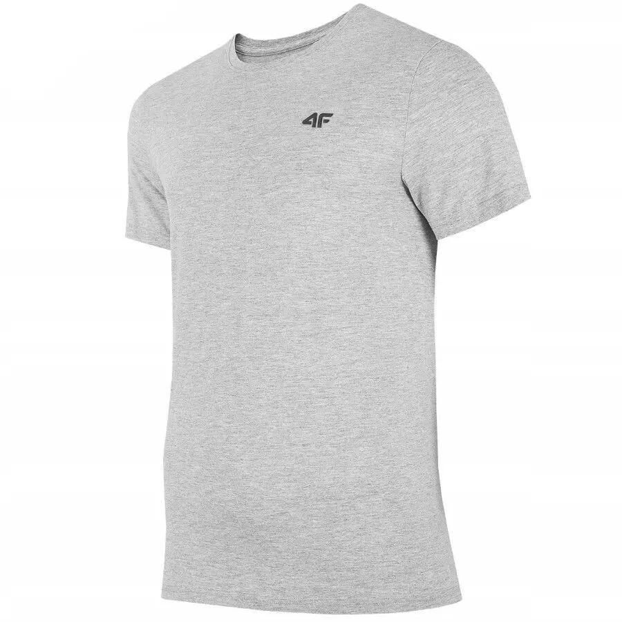 T-SHIRT MĘSKI 4F KOSZULKA BAWEŁNIANA SPORTOWA TTSHM1154 2/4