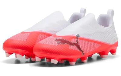 PUMA ULTRA 7 MATCH LL FG/AG Jr Scarpa da calcio Rossa 34.5