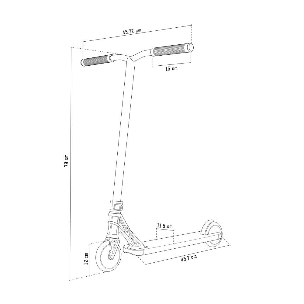 Freestyle Scooter  MGX Shredder S1  -grün 5/7