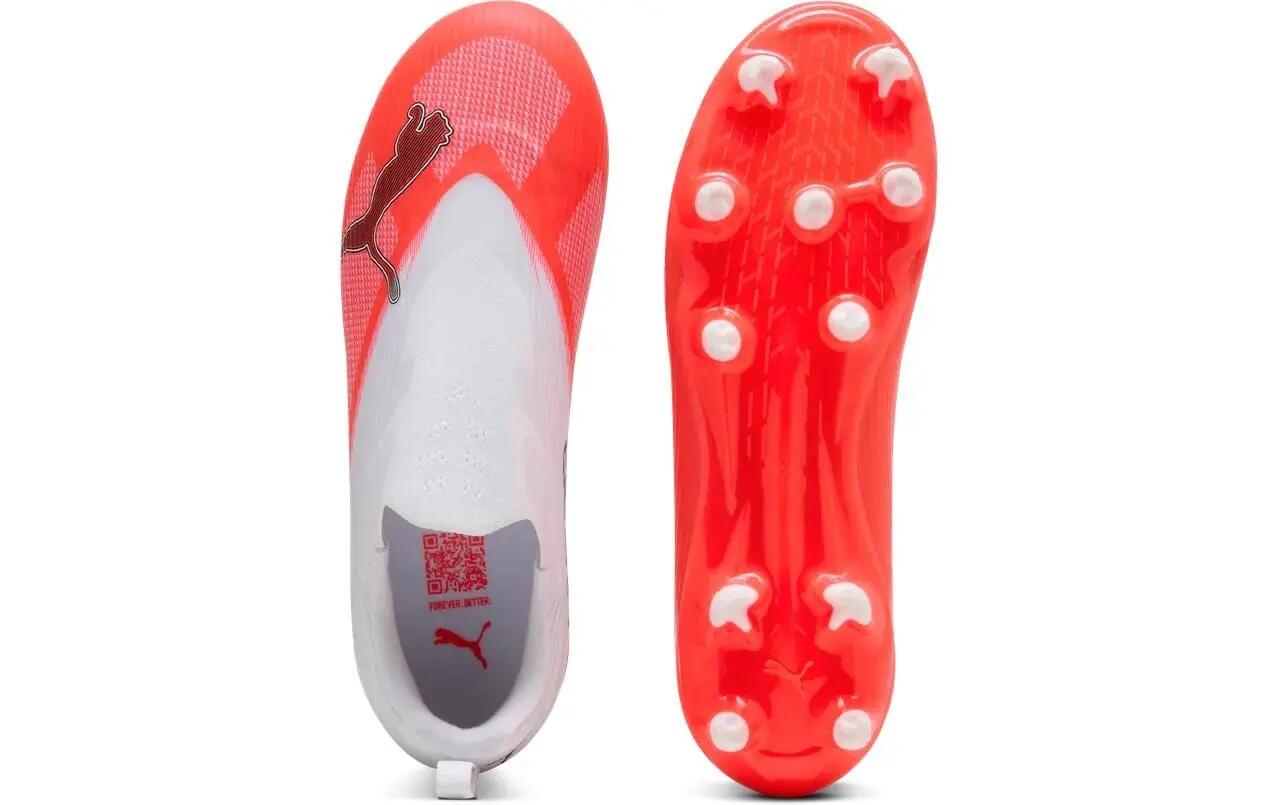 PUMA ULTRA 7 MATCH LL FG/AG Jr Scarpa da calcio Rossa 34.5 3/3