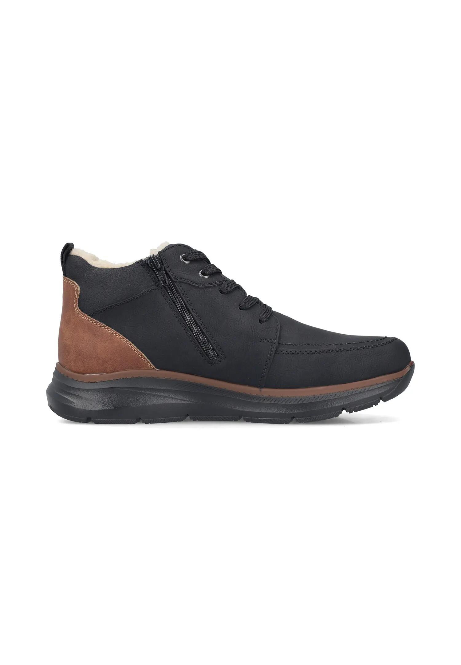 Rieker Herren B1824 00 Schnürstiefel RiekerTEX  Schwarz 5/5