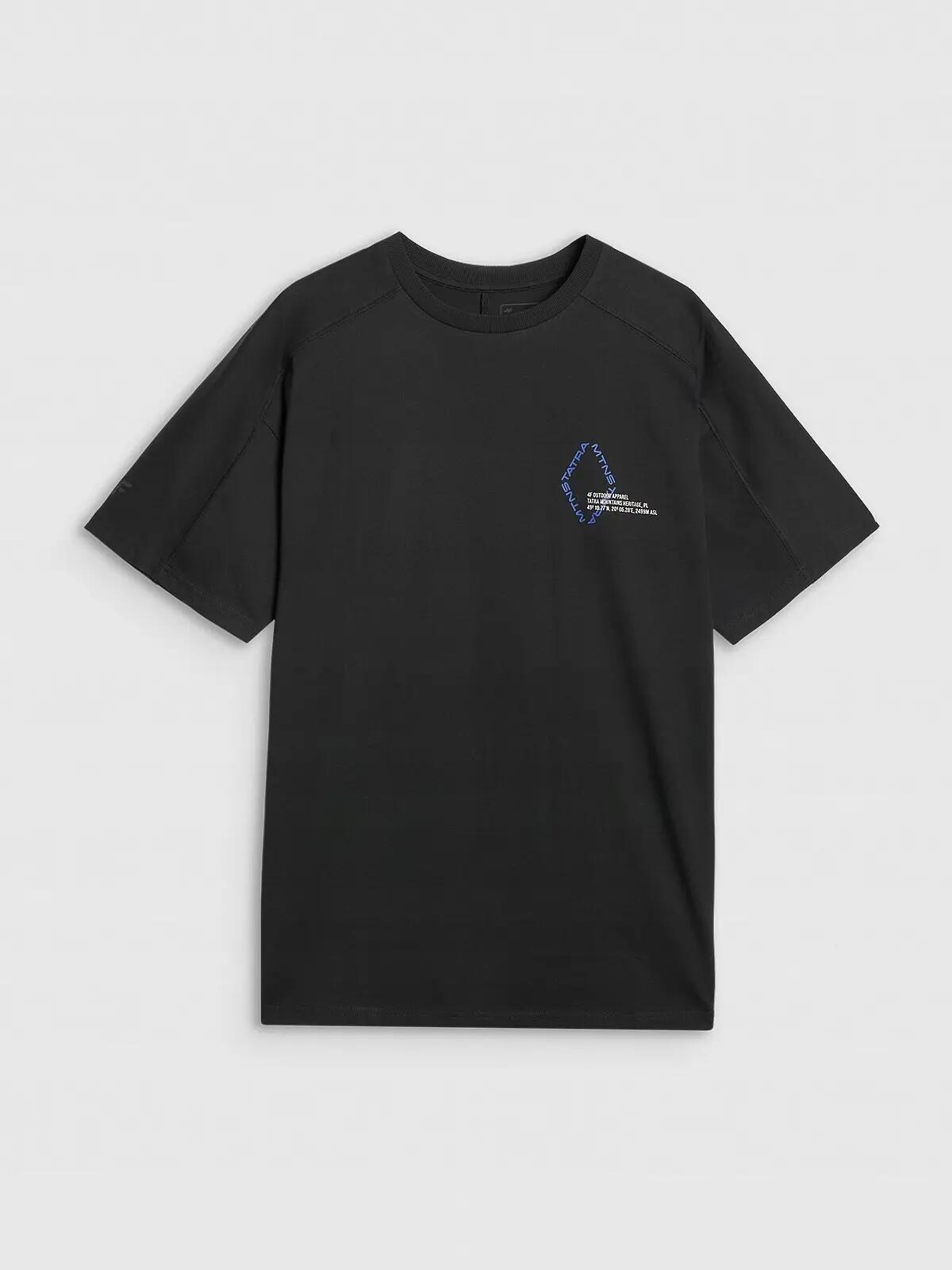 T-SHIRT MĘSKI 4F KOSZULKA BAWEŁNIANA  TTSHM2401 7/10