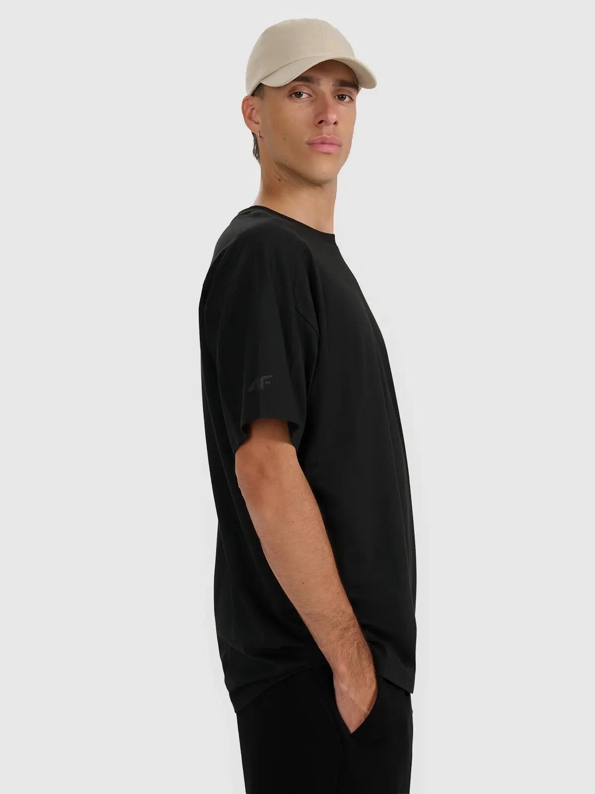 T-SHIRT MĘSKI 4F KOSZULKA BAWEŁNIANA  TTSHM2401 3/10