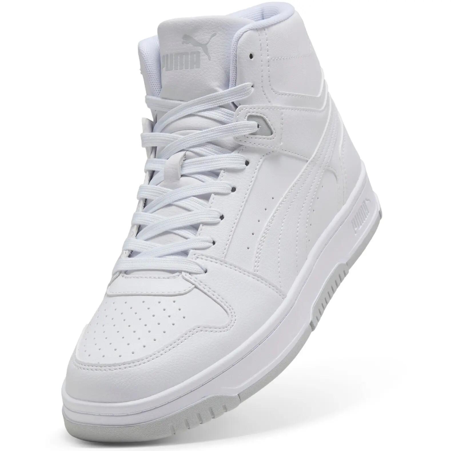 Scarpe da ginnastica Puma Rebound Slam Mid, Bianca, Unisex 5/5