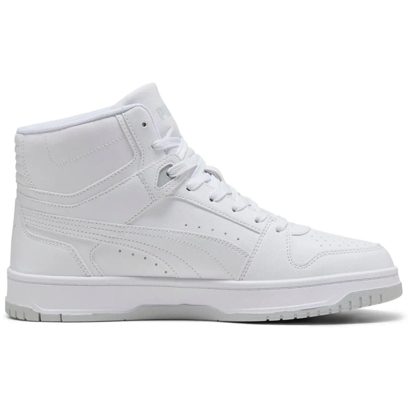 Scarpe da ginnastica Puma Rebound Slam Mid, Bianca, Unisex 4/5