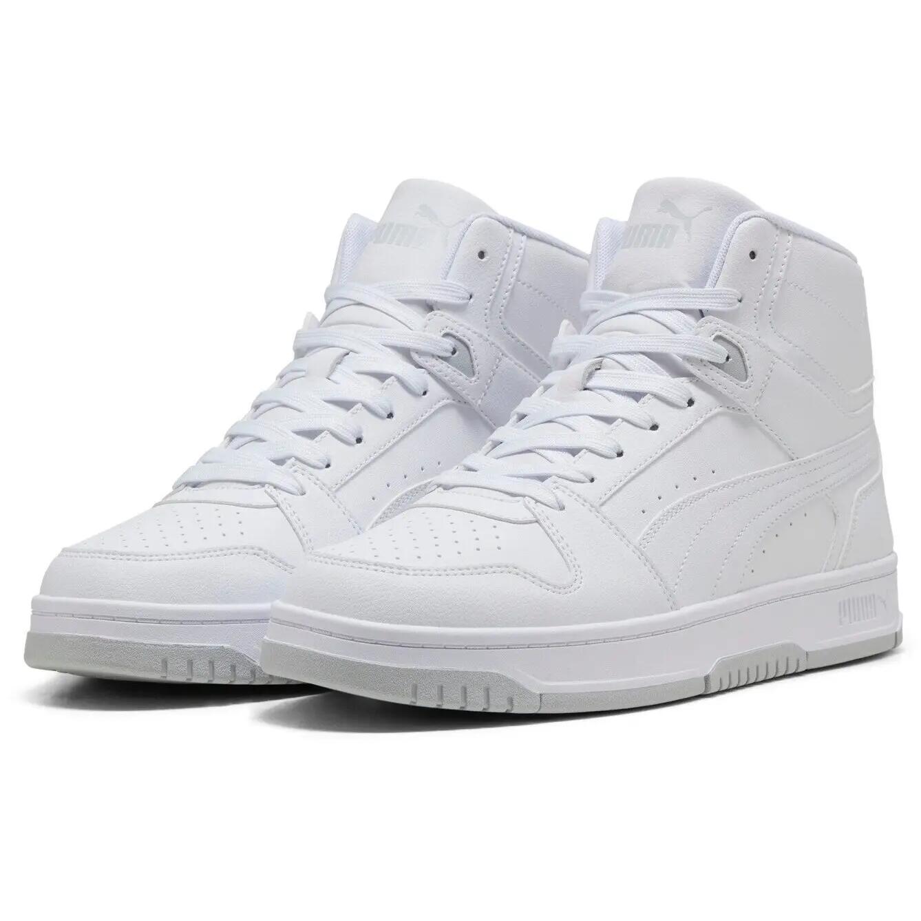 Scarpe da ginnastica Puma Rebound Slam Mid, Bianca, Unisex 3/5