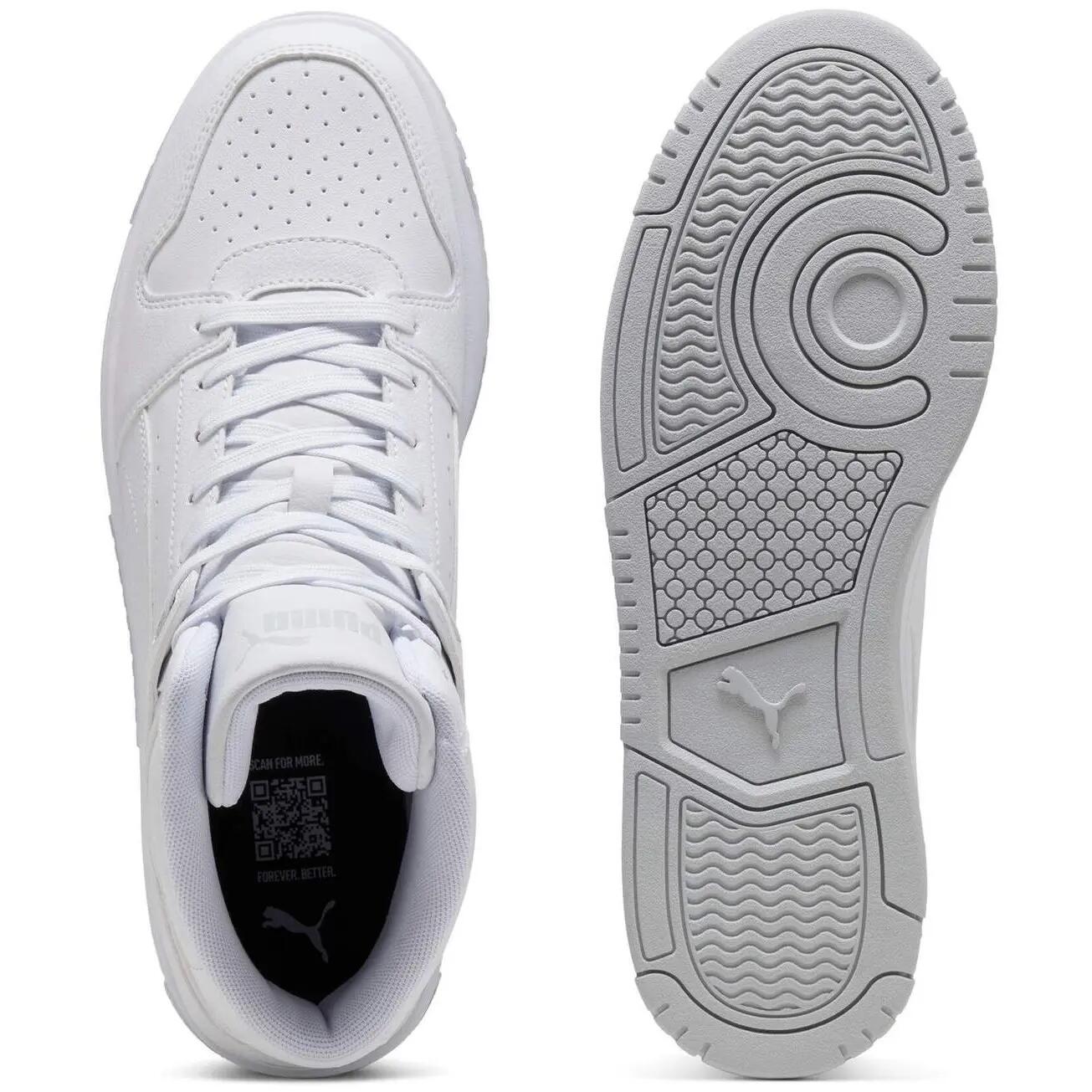 Scarpe da ginnastica Puma Rebound Slam Mid, Bianca, Unisex 2/5