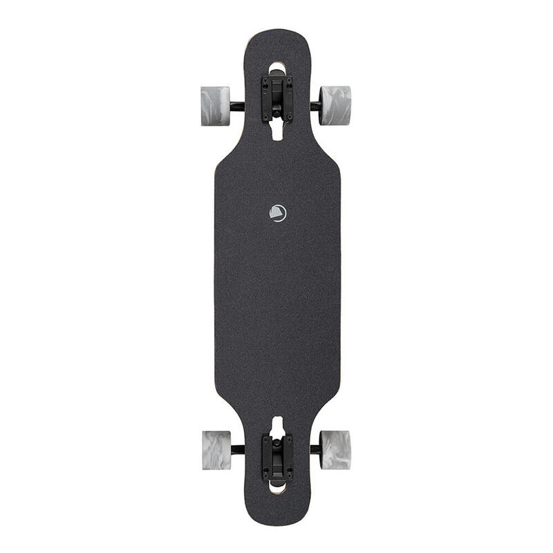 RAM Longboard Komplettboard 34" x 8,75" ABEC 9 Vexo rouge