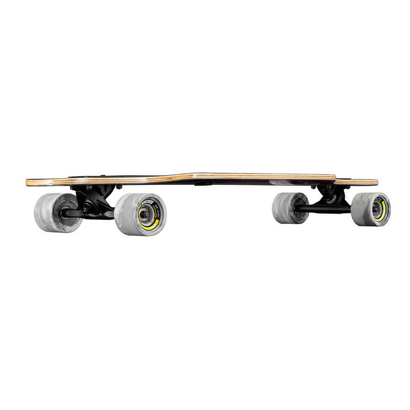 RAM Longboard Komplettboard 34" x 8,75" ABEC 9 Vexo rouge