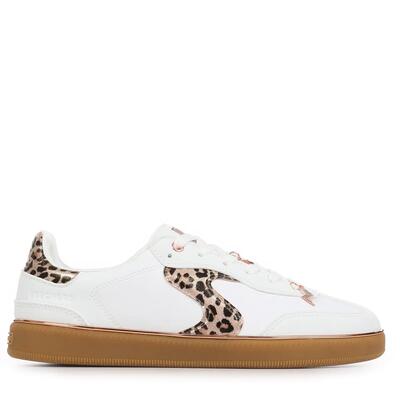 Meisjes sneakers skechers hotshot leopard fame
