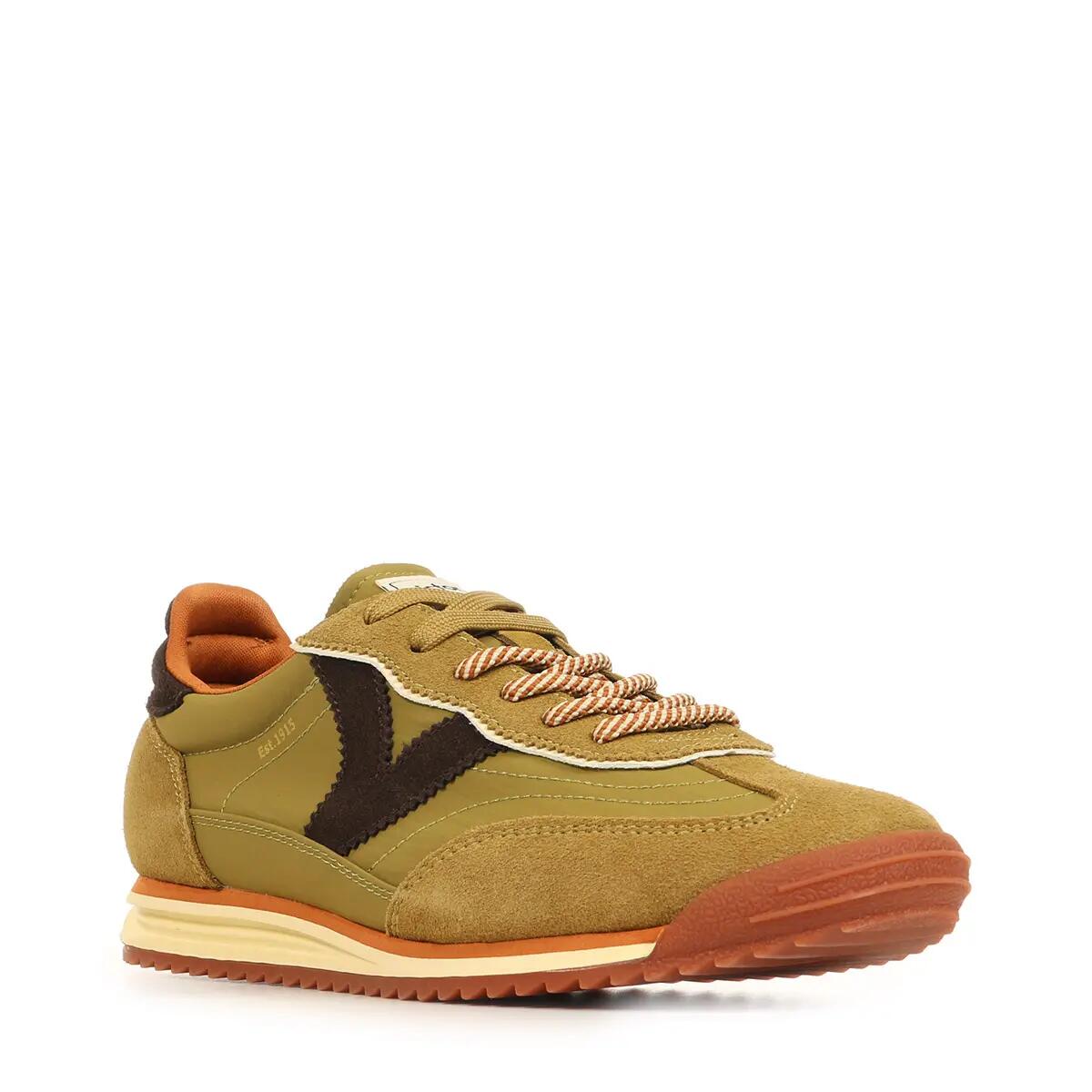 Baskets Femme Saturno Nylon & Daim 2/6