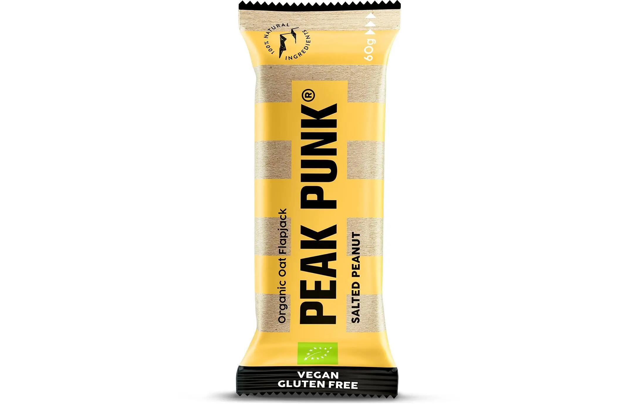 PEAK PUNK Oat Flapjack Gesalzene Erdnüsse 12 x 60 g 2/2