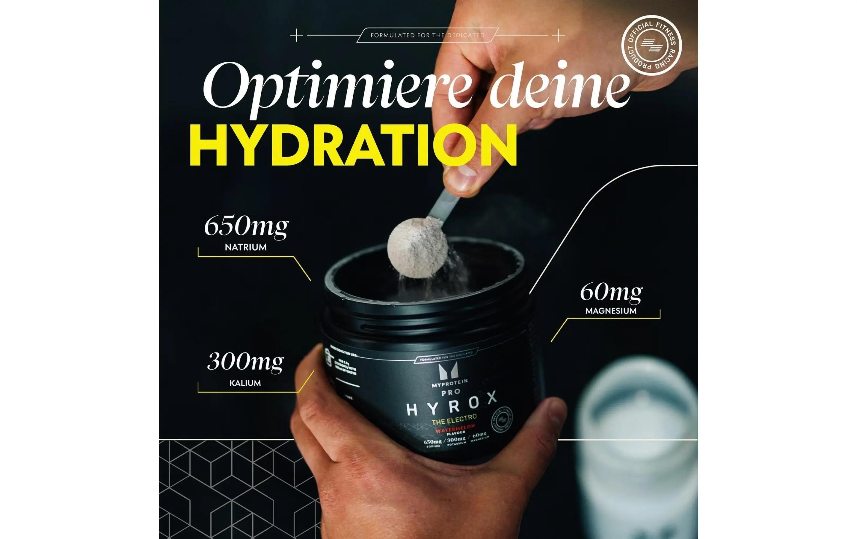 MyProtein Hyrox The Electro Électrolyte Pastèque 20x9,7g 3/5