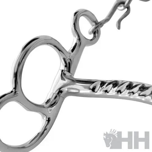 Bit with curb chain for horse Sefton Arco 2/3