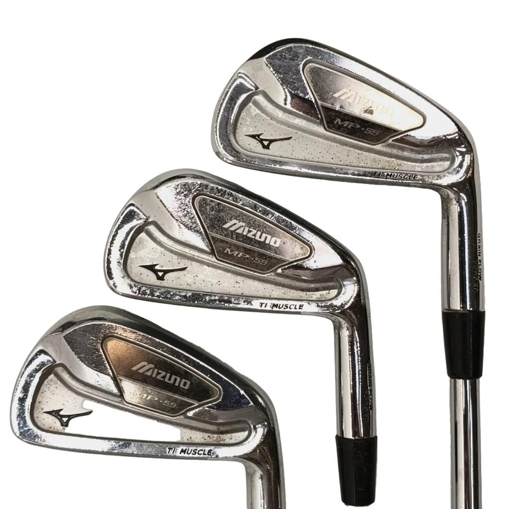 Mizuno MP-59 Iron Set / 4-PW / Flex Regular / Steel