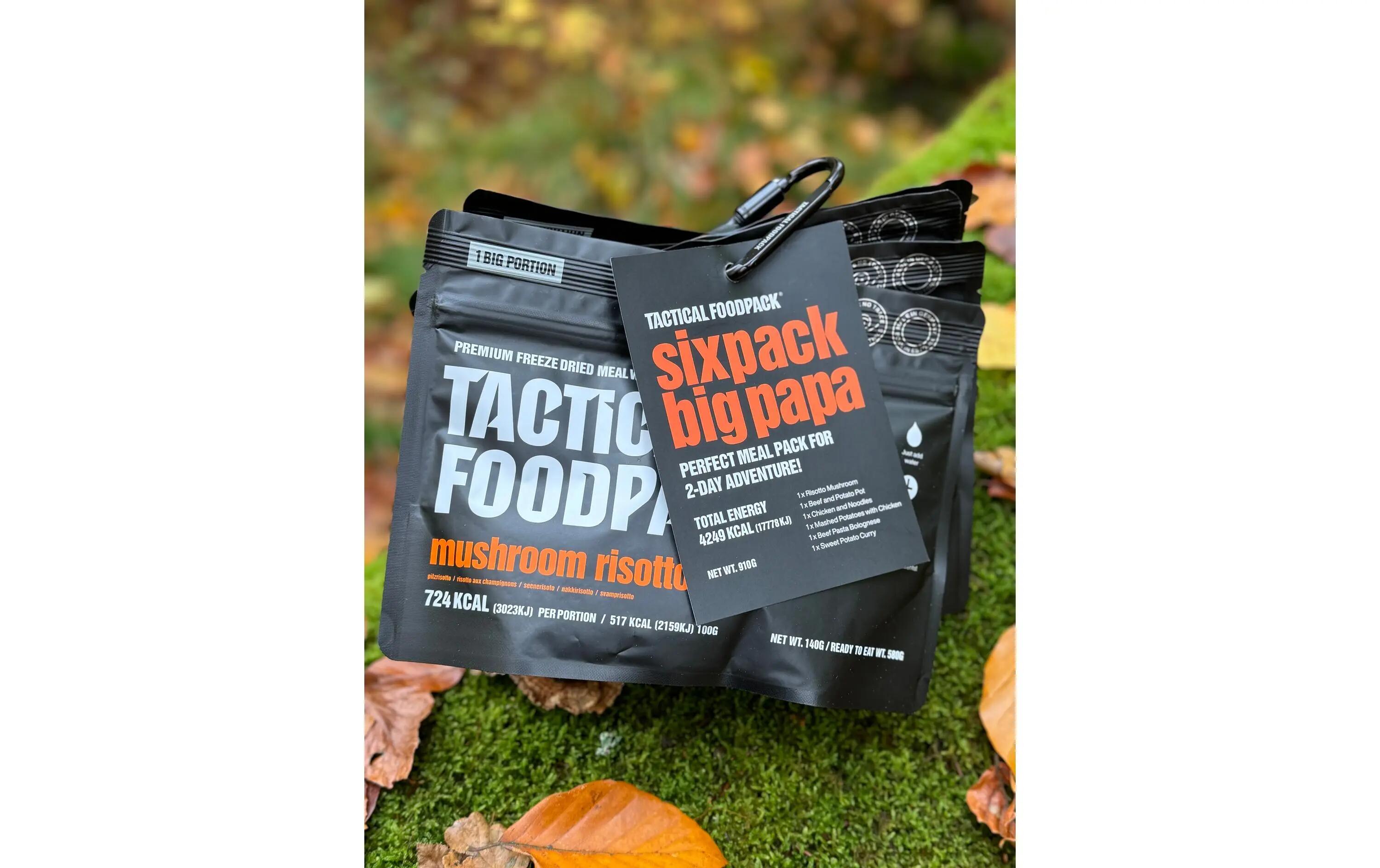 Tactical Foodpack Sixpack Big Papa plat principal 910g 3/3
