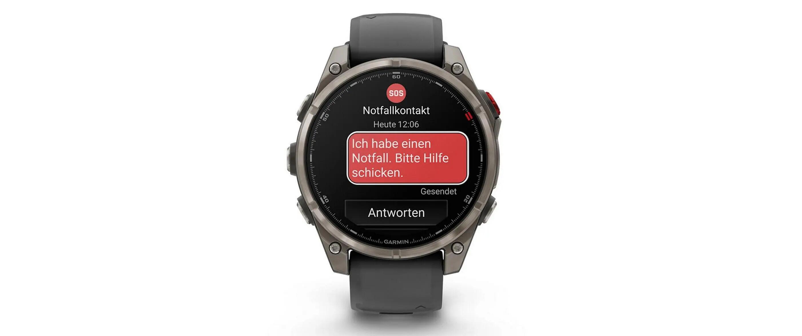 Garmin fēnix 8 Pro Montre GPS sport AMOLED Graphite/Noir 2/3