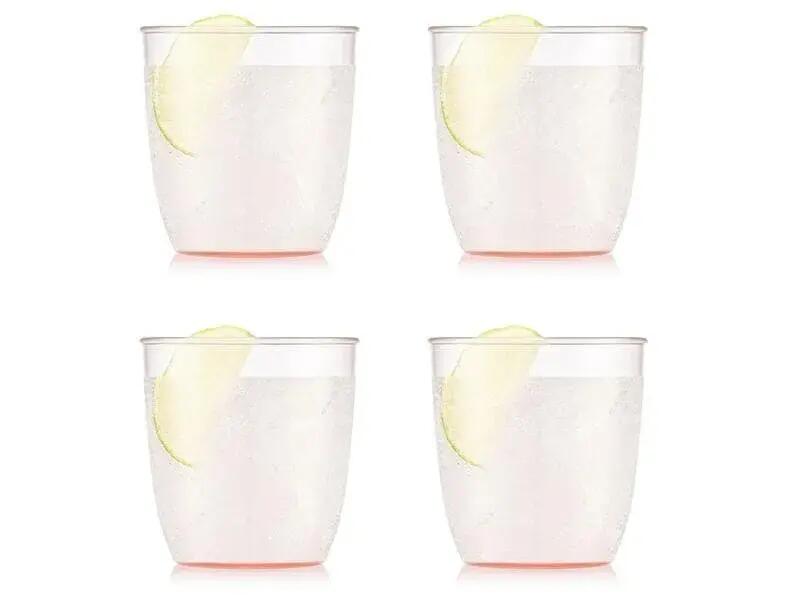 Bodum Kvadrant Bicchiere Outdoor 200 ml Rosa 4 pezzi 3/3