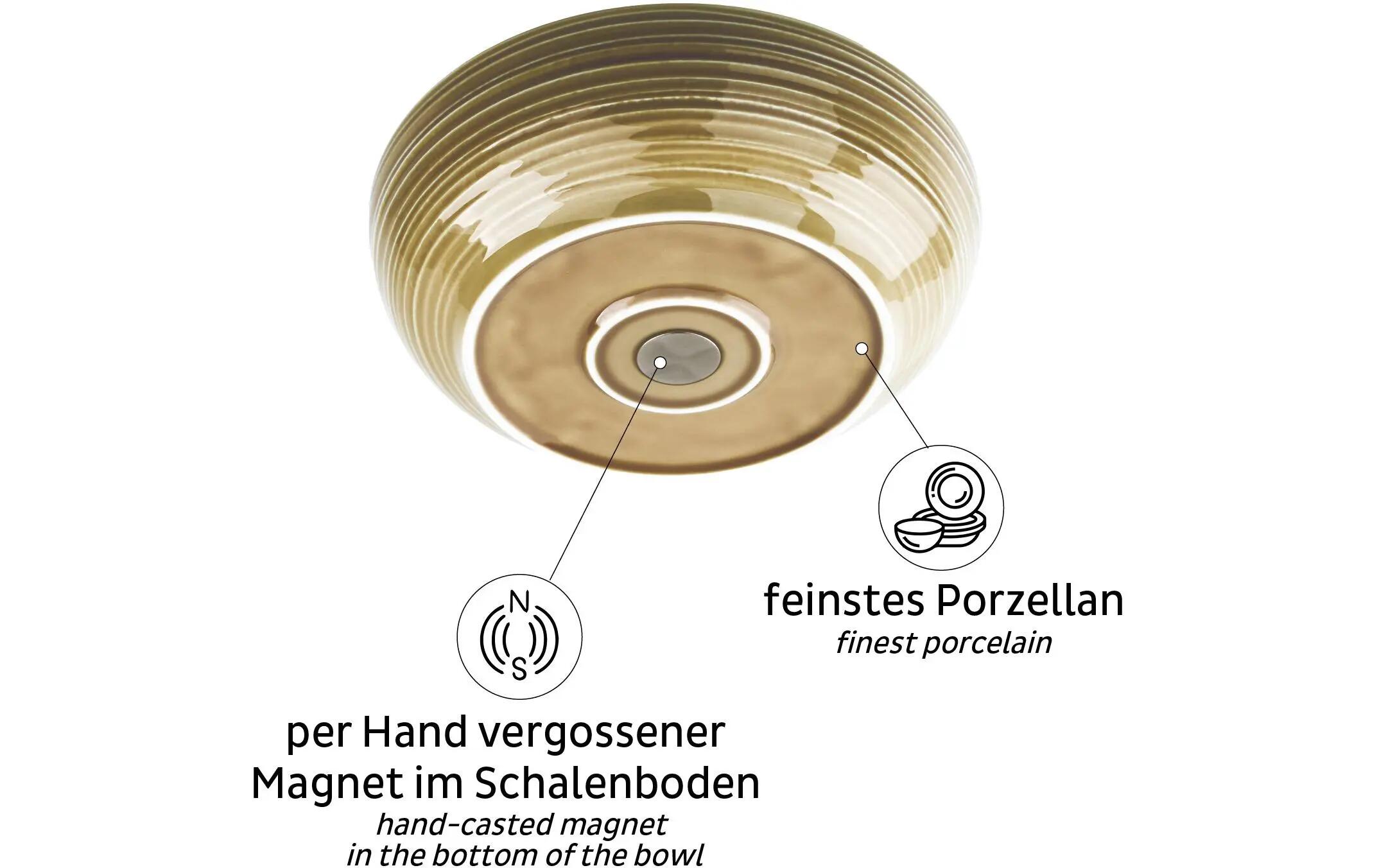 Silwy Ciotola magnetica per alimenti Beige 3/3